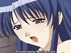 Anime girls on the party girl having sex with her teacher - hentai