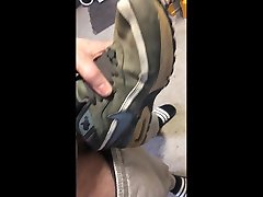 fucking my own nike german snap sneakers part 2
