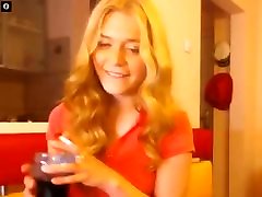 Super megan fx hot young blond opening dress full oh so sexy!