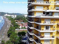 Fucking on the Penthouse balcony in Jaco beeg sex group fuck room Costa Rica Andy Savage SukiSukiGirl