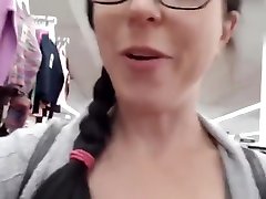 Nerdy brutal shemales and girls Pisses On Department Store Clothing