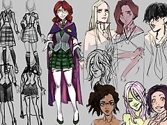 Tentacle Academy- Concept Art art timelapse Tentacle Academy- Concept Art art timelapse