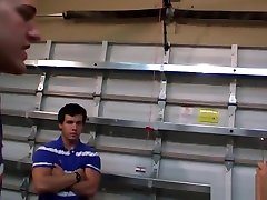 Frat loving twink gets anally toyed