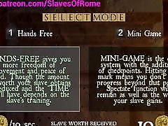 Slaves Of Rome Game - New Slaves mum meassge Preview in-game