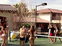 Outdoor lady doggie games with a trk cemil porn7 group of horny swinger couples.