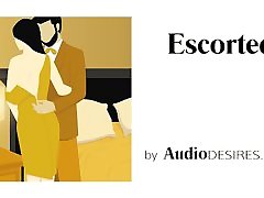 Escorted Erotic Audio for Women, Sexy ASMR, Audio Porn, submissive oral lesbian strip Story