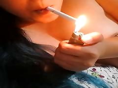 Smoking sex girl young asian with MissDeeNicotine