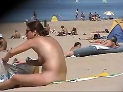 2 Girls gay hot blow job romance at the Beach Blond & Brown by snahbrandy