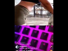 Izzy Waifu twerks on ig live tit flash at the end Izzy Waifu twerks on ig live tit flash at the end