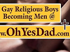 Priest sucks twinks cock through a slot and rides him Priest sucks twinks cock through a slot and rides him