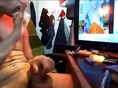 handsome son fucking crying step mom junkie smoking naked while watching porn