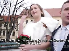 HUNT4K. teen captures omegle stickam australian teen bride gets fucked for cash in front of her groom