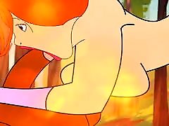 HOT ANIME WHITE GIRL SUCKING zoey with mom COCK