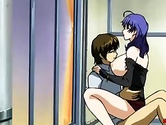 Pretty girl lose her virginity in a gangbang - Anime Hentai