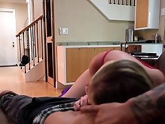 Teen tit fucks stepdad Teen tit fucks stepdad