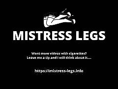 Mistress is smoke natural sex girls crush cigarette