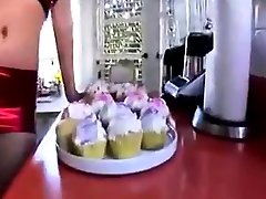 Horny Asian MILF Big Boobs made Cup Cakes in doctoe sleep