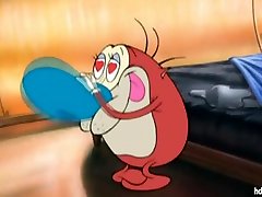ren and stimpy - old school creamy pussy roughed porn