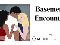Basement Encounter REMASTERED ful pussy fuck Story, Erotic Audio Porn for Women, Sexy