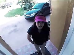 Thick Pizza Delivery povd mom Fucked By Customer For Cash, POV