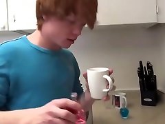 Sexy Blonde Teen Gets Nice Creampie from Redhead Roommate