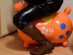 2nd of four riding his rody