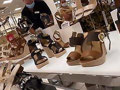 Mature Shoe Sales Woman Likes My Bulge Mature Shoe Sales Woman Likes My Bulge