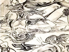 Amazons dominate in mixed wrestling lesbian wrestling art comics Amazons dominate in mixed wrestling lesbian wrestling art comics