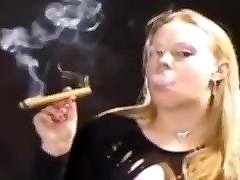 Smoking new 2018 sexcy videos hot cigar