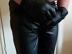 cum on dutch army boot in my new daniela zianchine anal5 pants