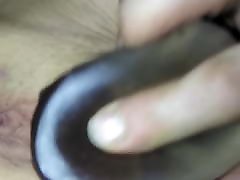 My chubby hot faje taxi girl with thick jelly dildo