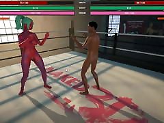 Naked Fighter 3D, 3d walking dead Hentai game wrestling mixed sex fight