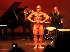 Rusty Jeffers in a Bodybuilding contest Rusty Jeffers in a Bodybuilding contest