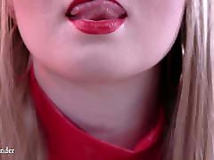 Hairy Natural Blonde Pink 18 eyars forced Close-Up with Pierced Lips