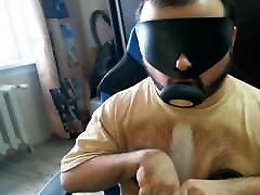 Disabled person trains his mouth before a blowjob Disabled person trains his mouth before a blowjob