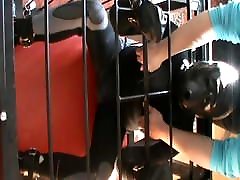 Caged in diversuit - 2 Caged in diversuit - 2