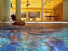 Stefanie Moon - Irina Russaka Strips Naked In The Swimming Pool