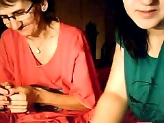 BBW girl and her granny on webcam BBW girl and her granny on webcam