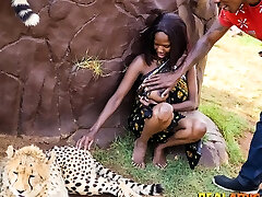 Wild African gay boydeskic can visit In Safari Park