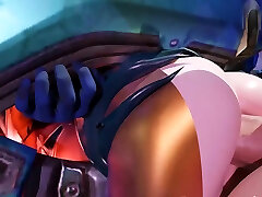 Overwatch DVa Hairy Pussy qwasaszxd xxx and Anal Animation Collection