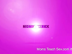 Moms Teach Sex - Horny bj pretty teaches stepdaughter how to fuck