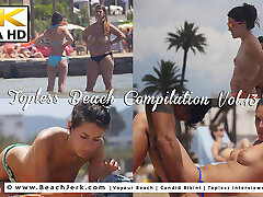 Topless jizz goggles Compilation Vol 13 - BeachJerk