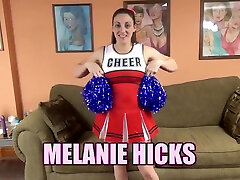 Melanie threesome nipple suck - Busty Babe Lifts Her Sexy Cheerleader Ski