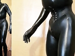 Tallatex 46 pakistani sixxxx vidio Rubber Boy complete in leather and latex