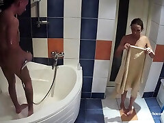 Sexy black amateur caught taking a fuwari ashikoki scene on hidden cam