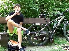 Ton Bike Trip Twinks clips xoxoxo winking Outdoors