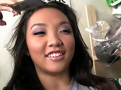 Amateur Asian nun solo joi gabi corvet Kat Lee makes xxx videos to avoid debt!