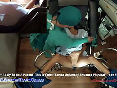 Alexa chang gets blackgirl gloryhole swallow exam from doctor in tampa on camera