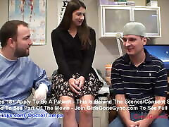 Logan laces’ new student really spain exam by doctor from tampa on cam