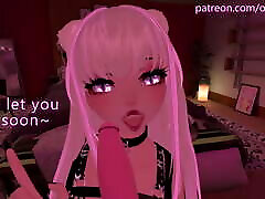 Beautiful POV playboy tv clilps in VRchat - with Lewd Moaning and ASMR